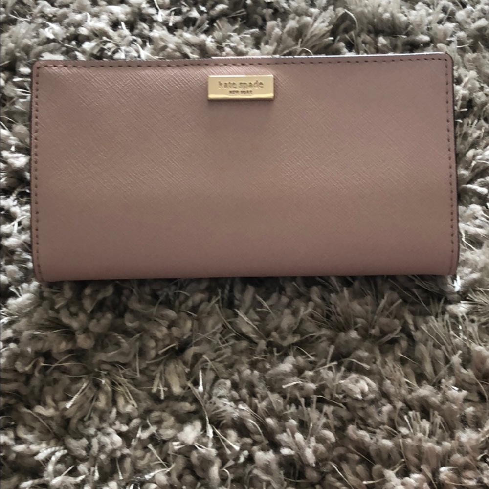 Light pink wallet from Kate Spade